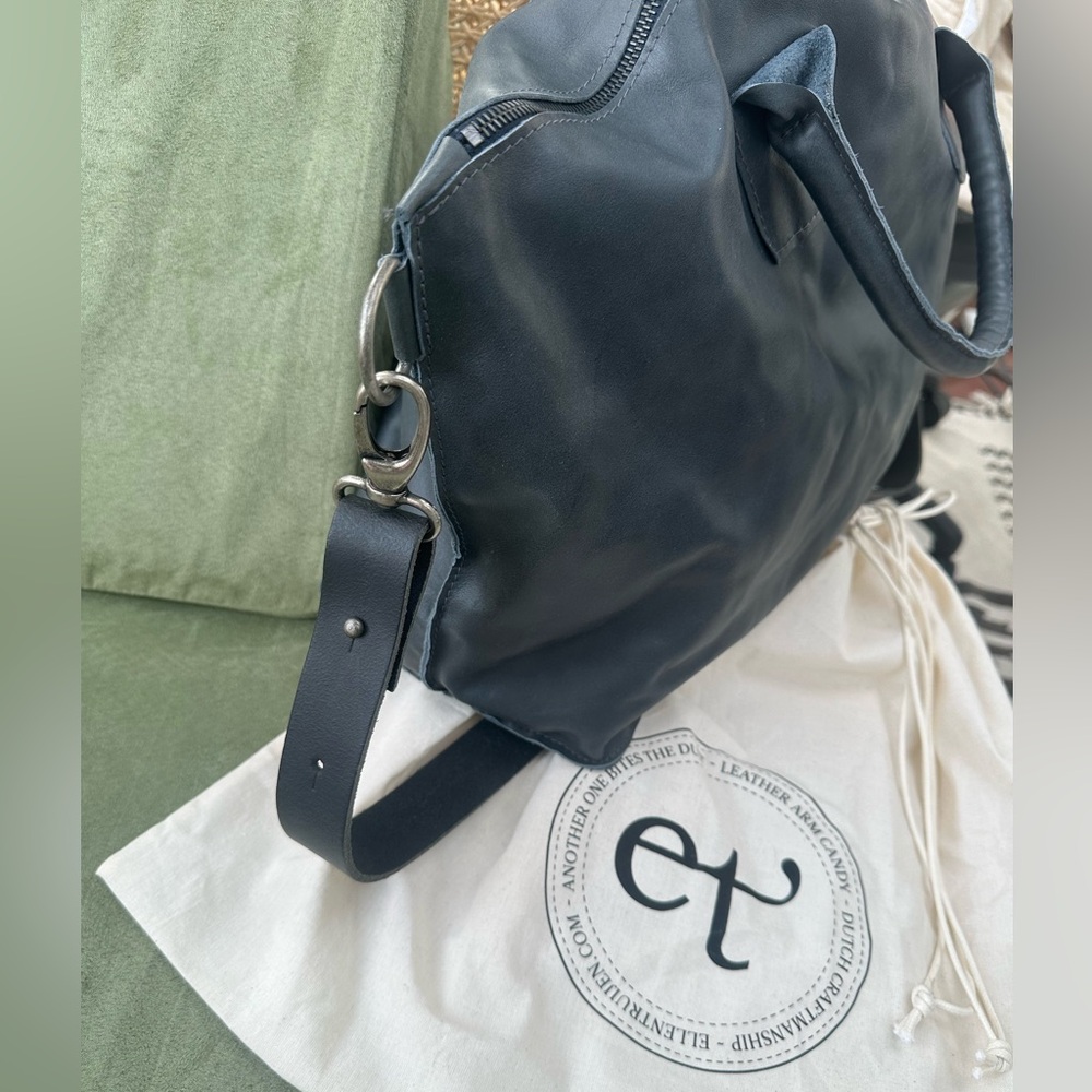 Ellen Truijen Leather Mommy Dearest Bag in Butterscotch Juniper - Picture 3 of 13